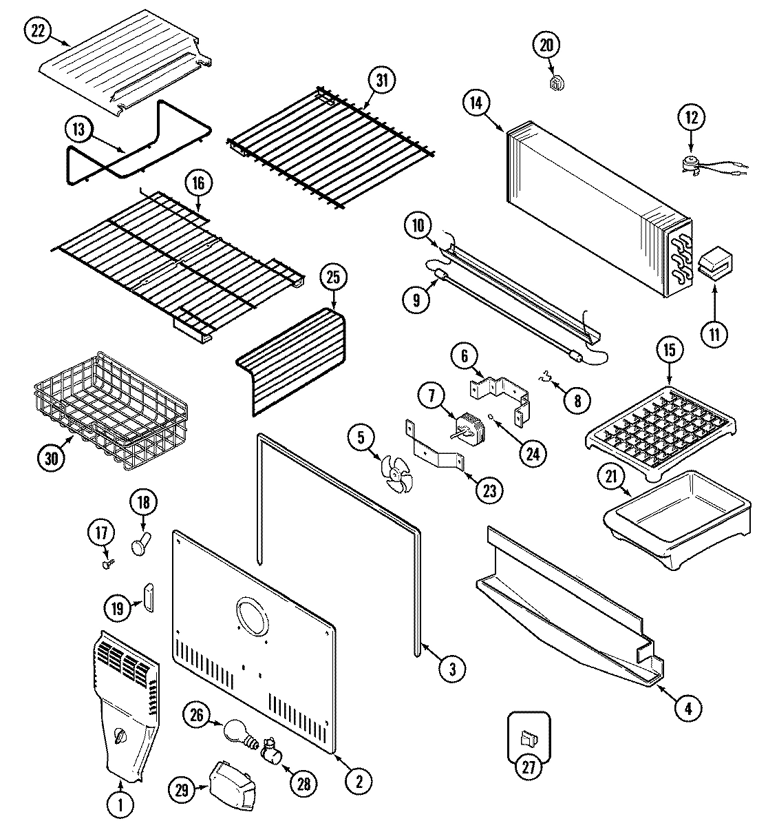 03 - FREEZER COMPARTMENT