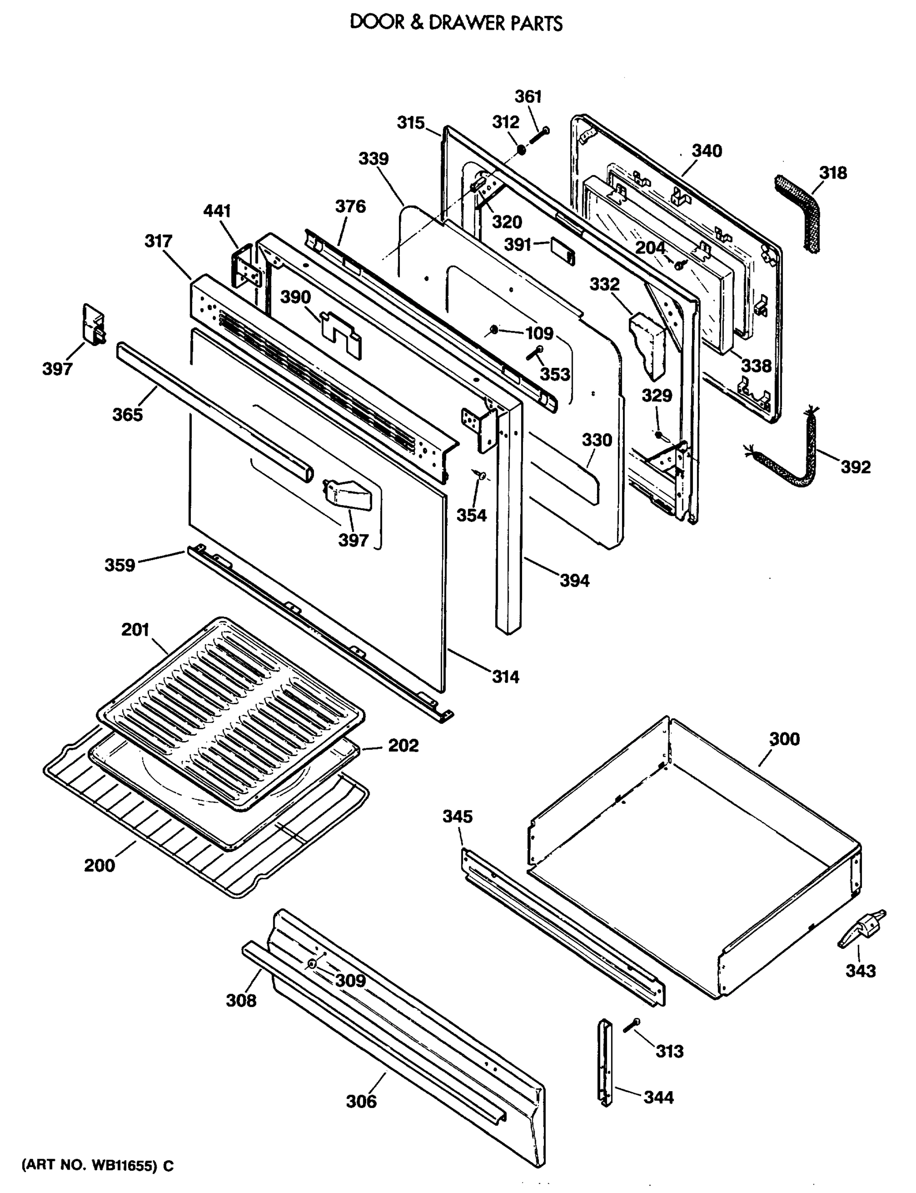DOOR & DRAWER PARTS
