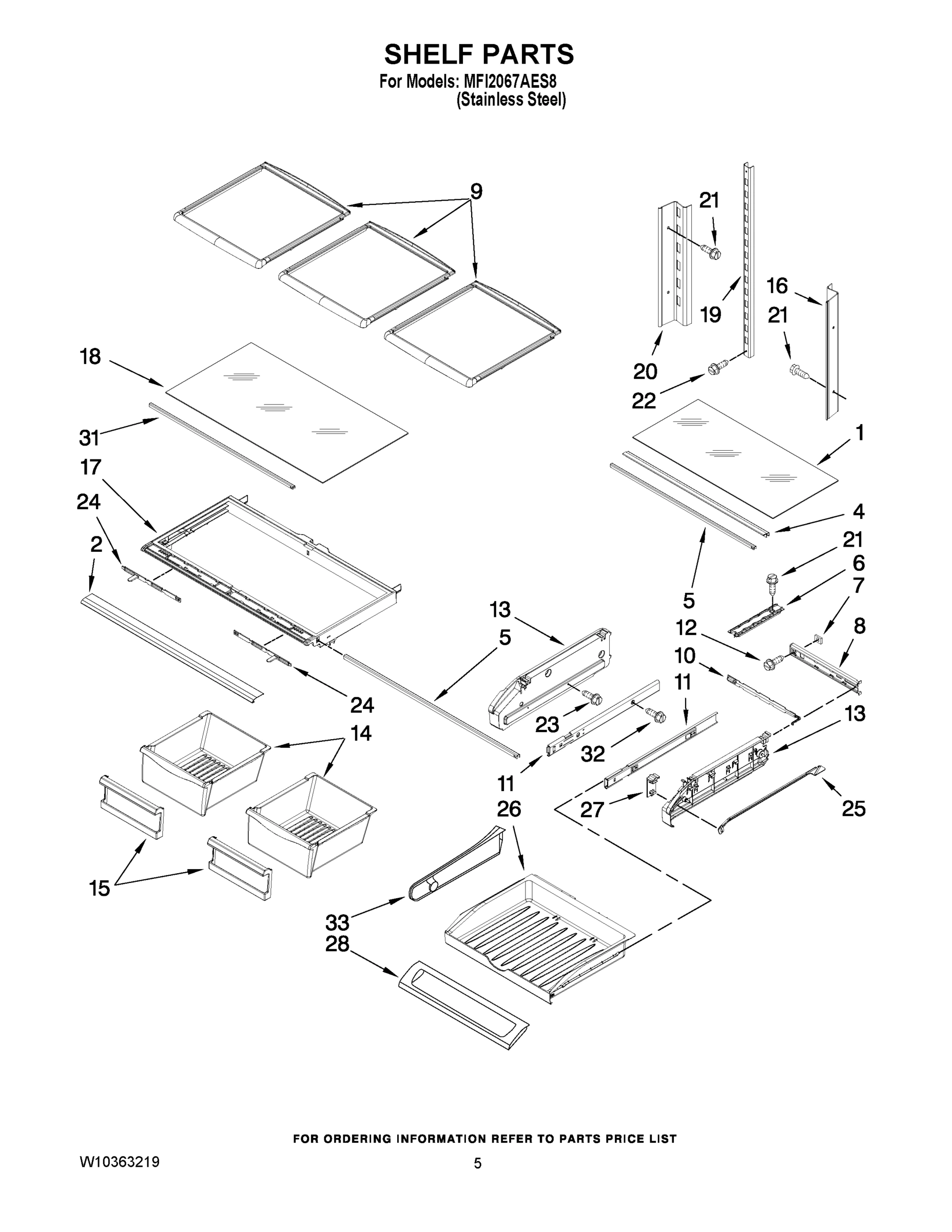 03 - SHELF PARTS