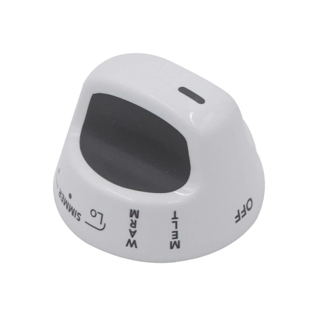 WPW10193257 Whirlpool Right Front White Knob