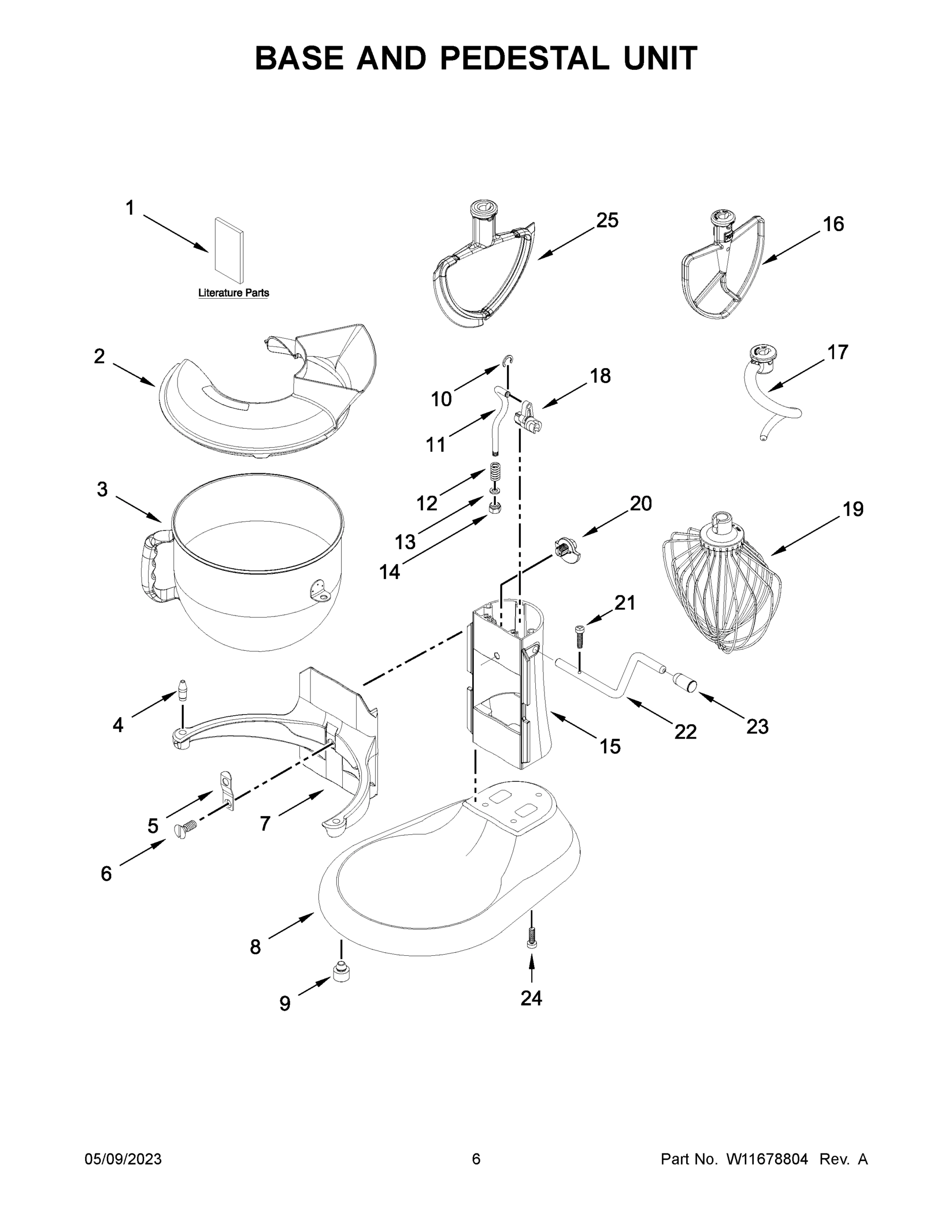 04 - BASE AND PEDESTAL UNIT