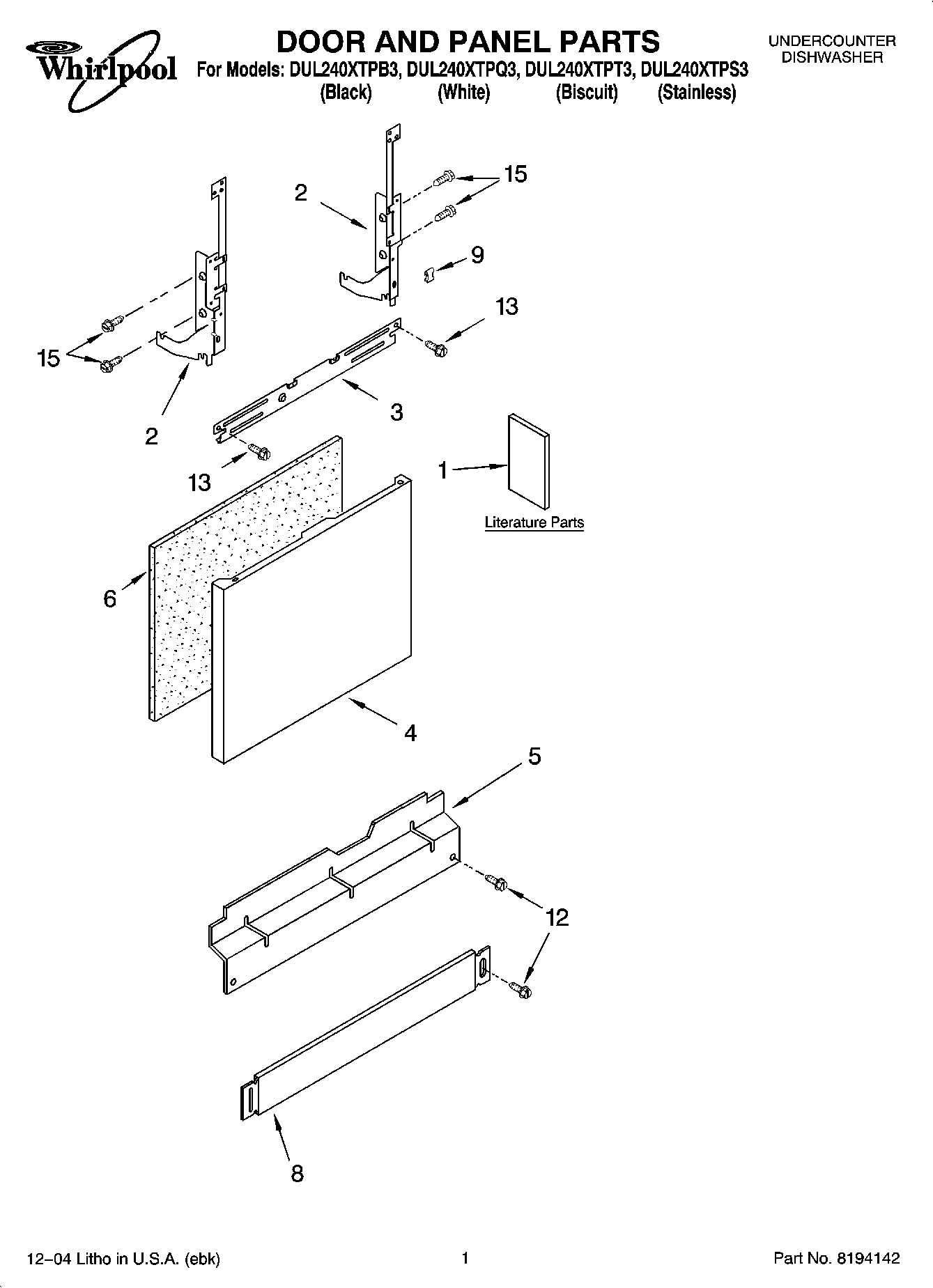 01 - DOOR AND PANEL PARTS