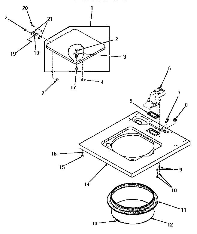 07 - CABINET TOP AND LOADING DOOR