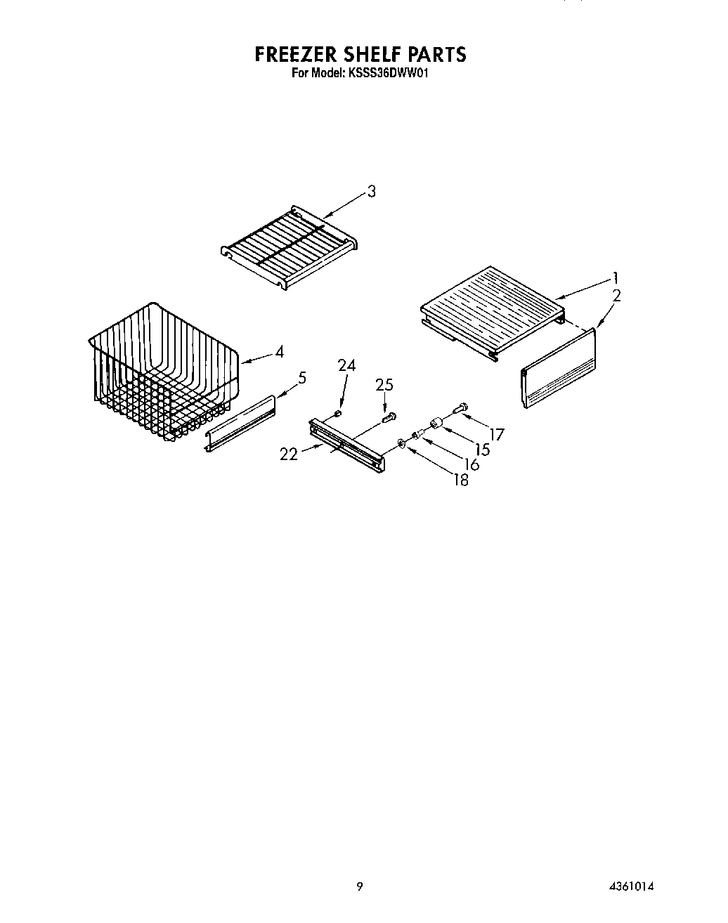 07 - FREEZER SHELF