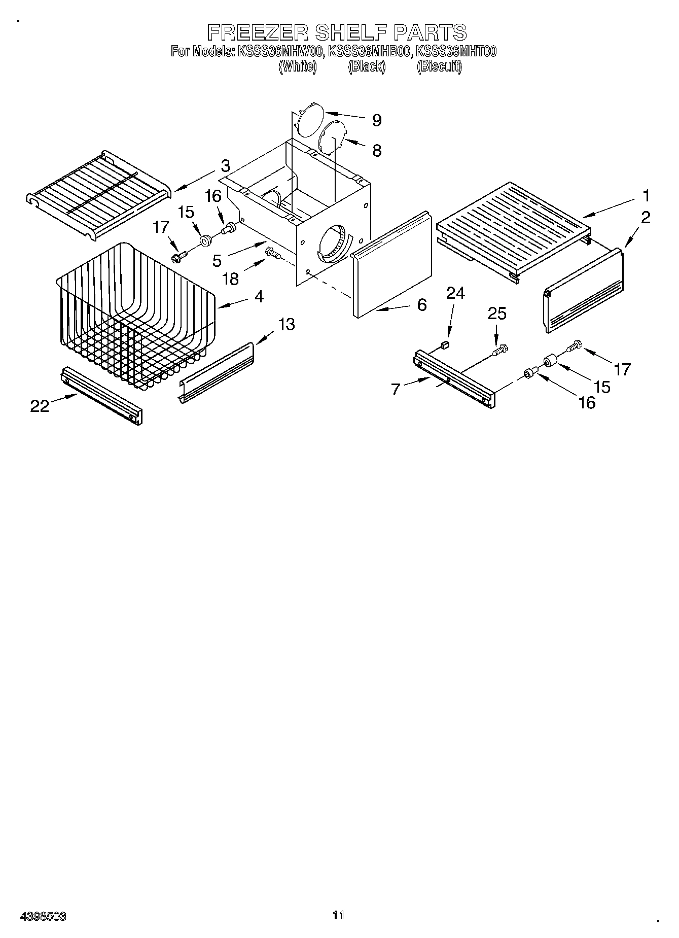08 - FREEZER SHELF