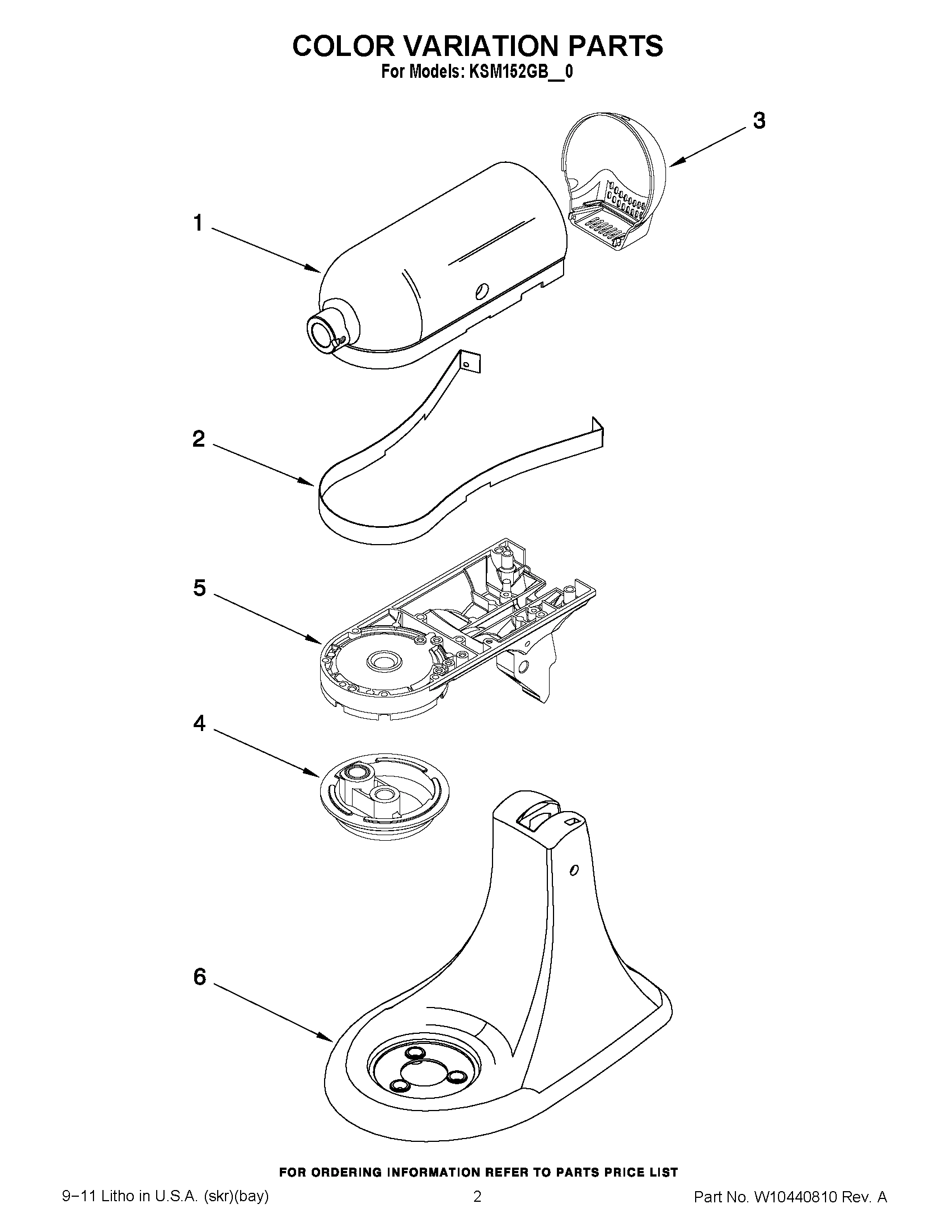 01 - COLOR VARIATION PARTS