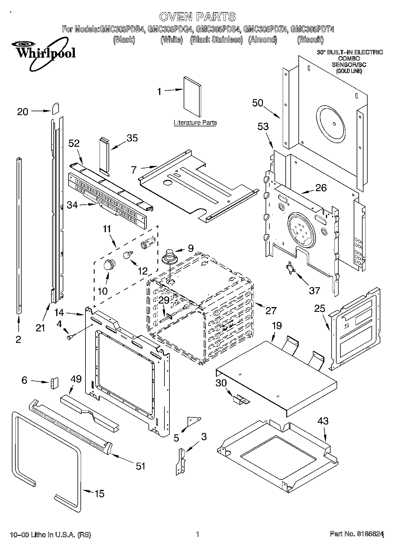01 - OVEN, LITERATURE