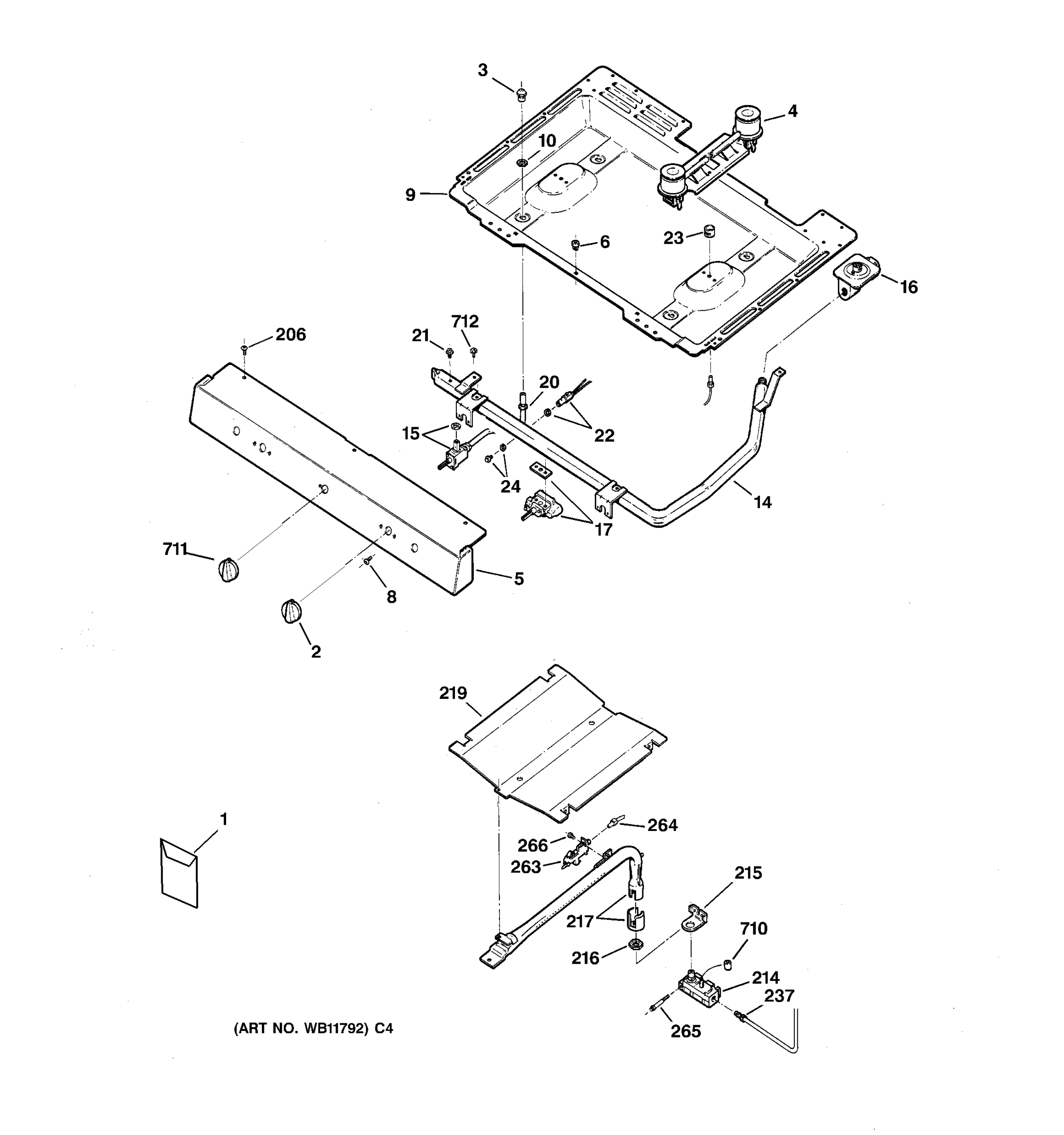 GAS & BURNER PARTS