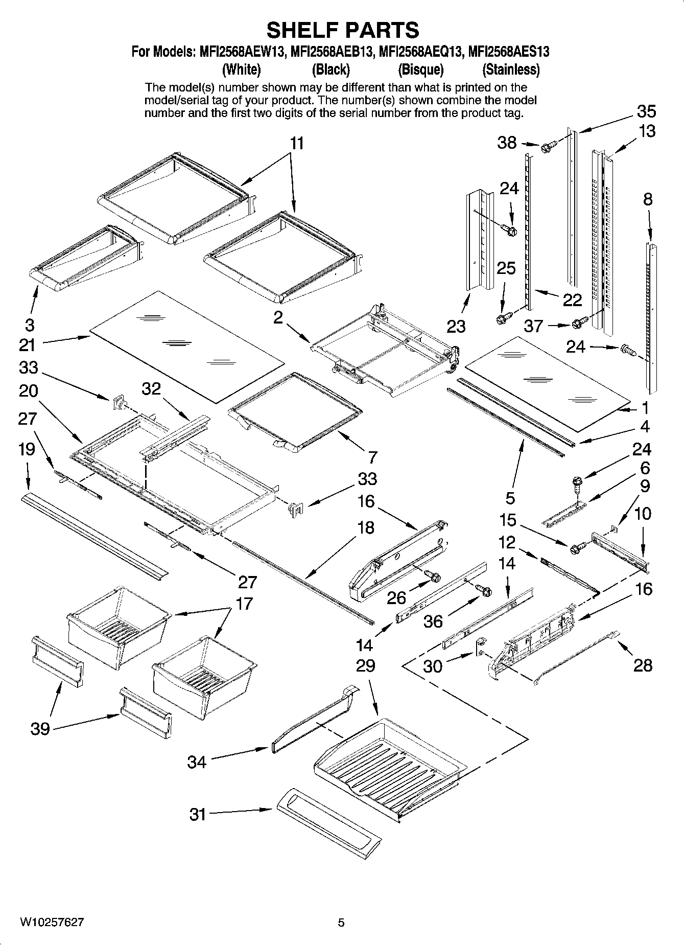 03 - SHELF PARTS