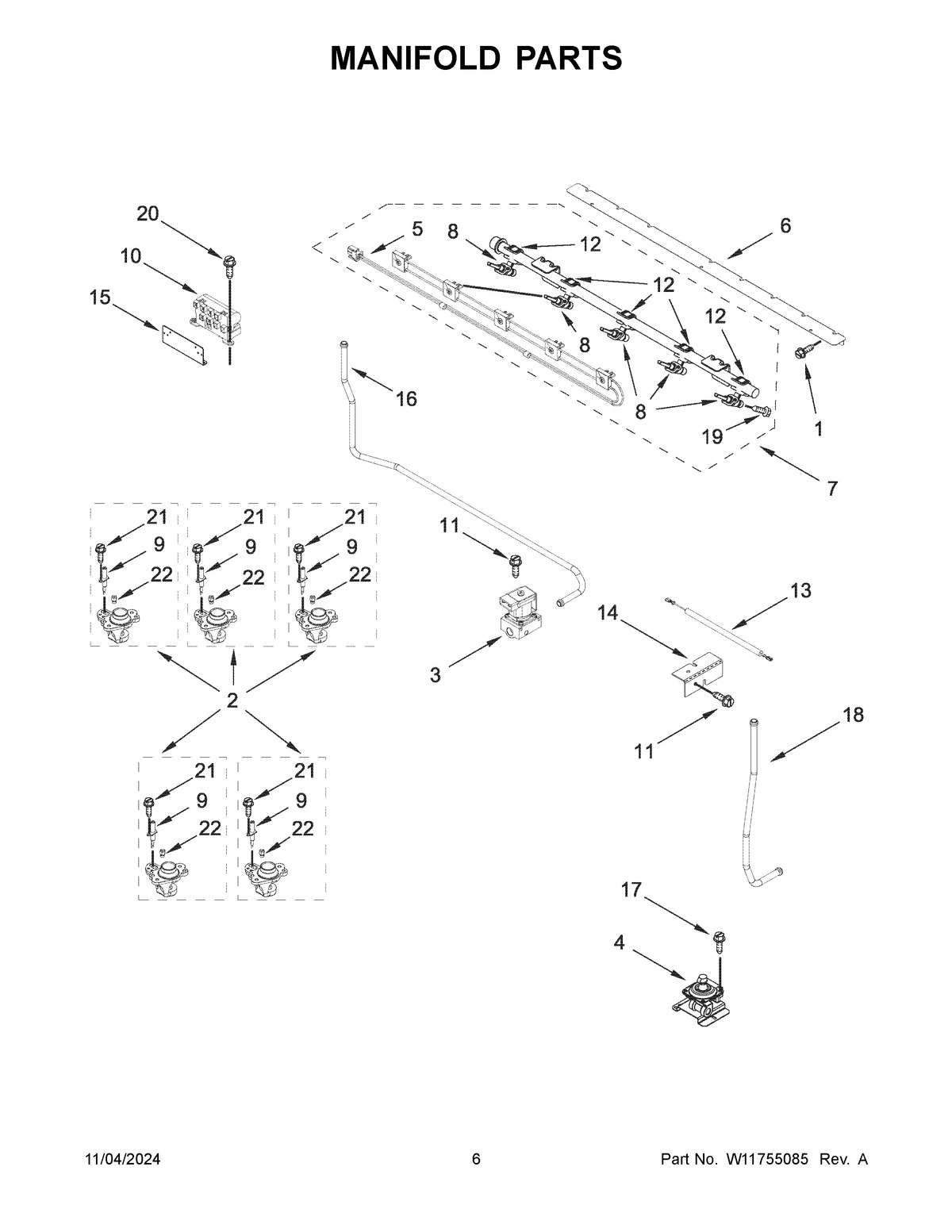 04 - MANIFOLD PARTS
