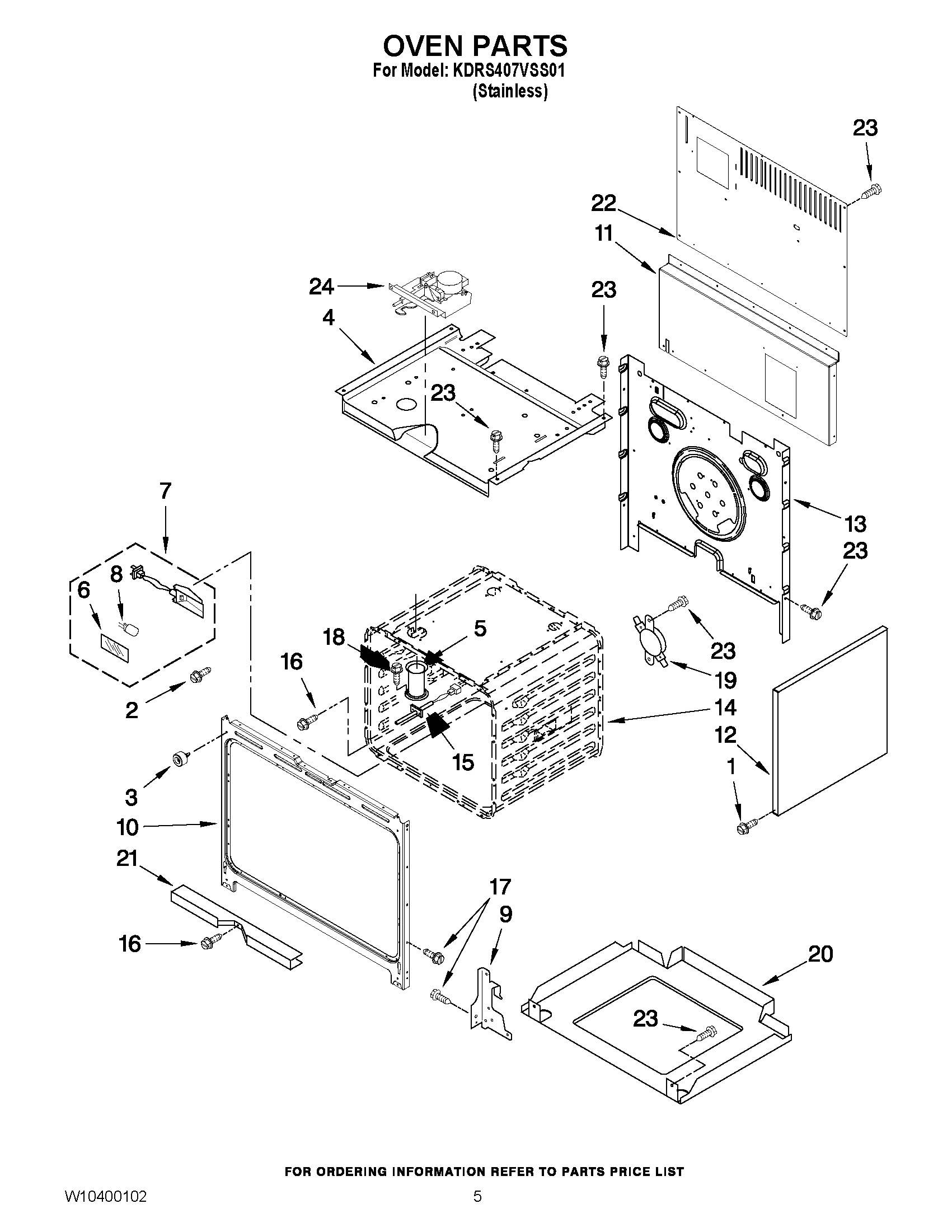 03 - OVEN PARTS
