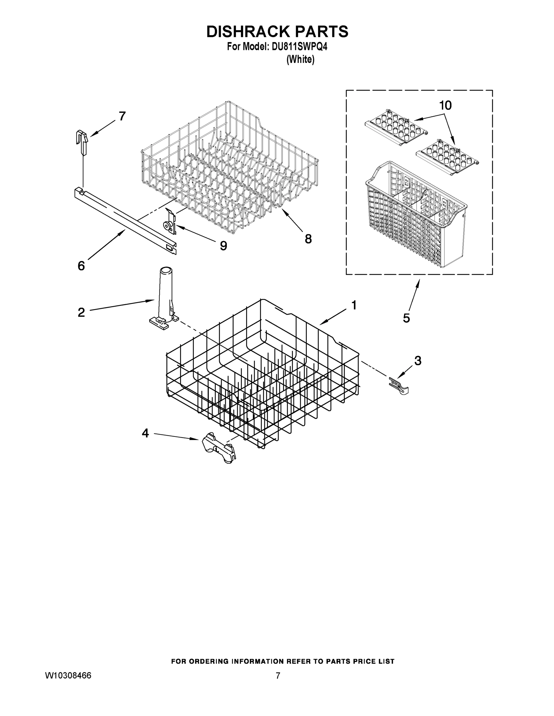 06 - DISHRACK PARTS