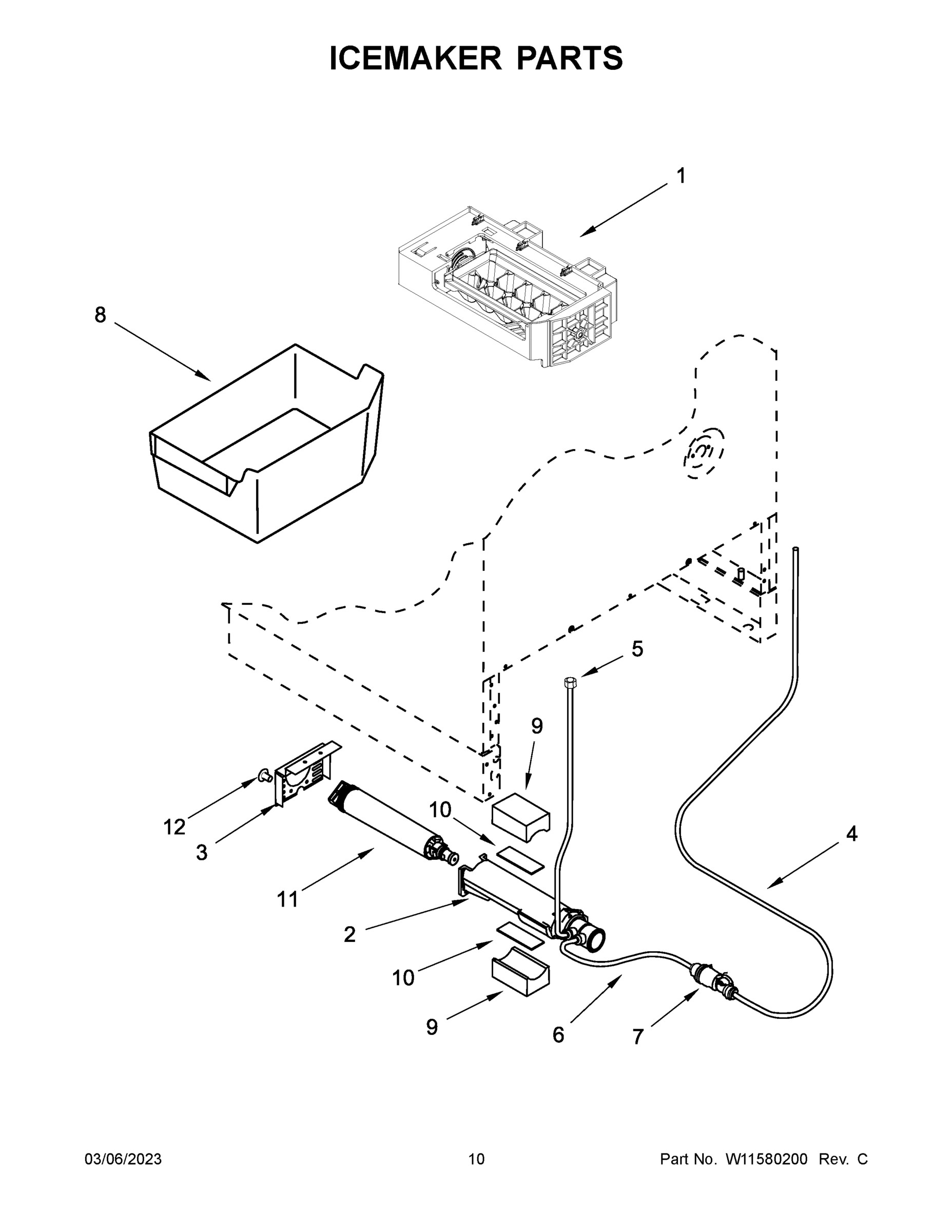 06 - ICEMAKER PARTS