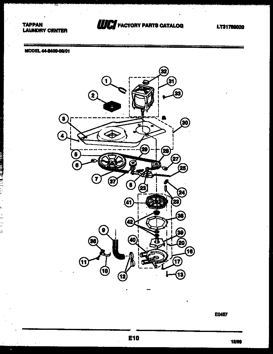 06 - WASHER DRIVE SYSTEM AND PUMP