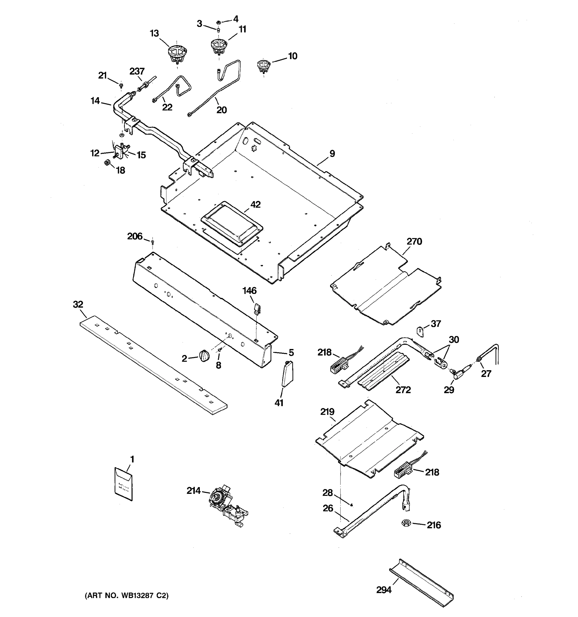 GAS & BURNER PARTS