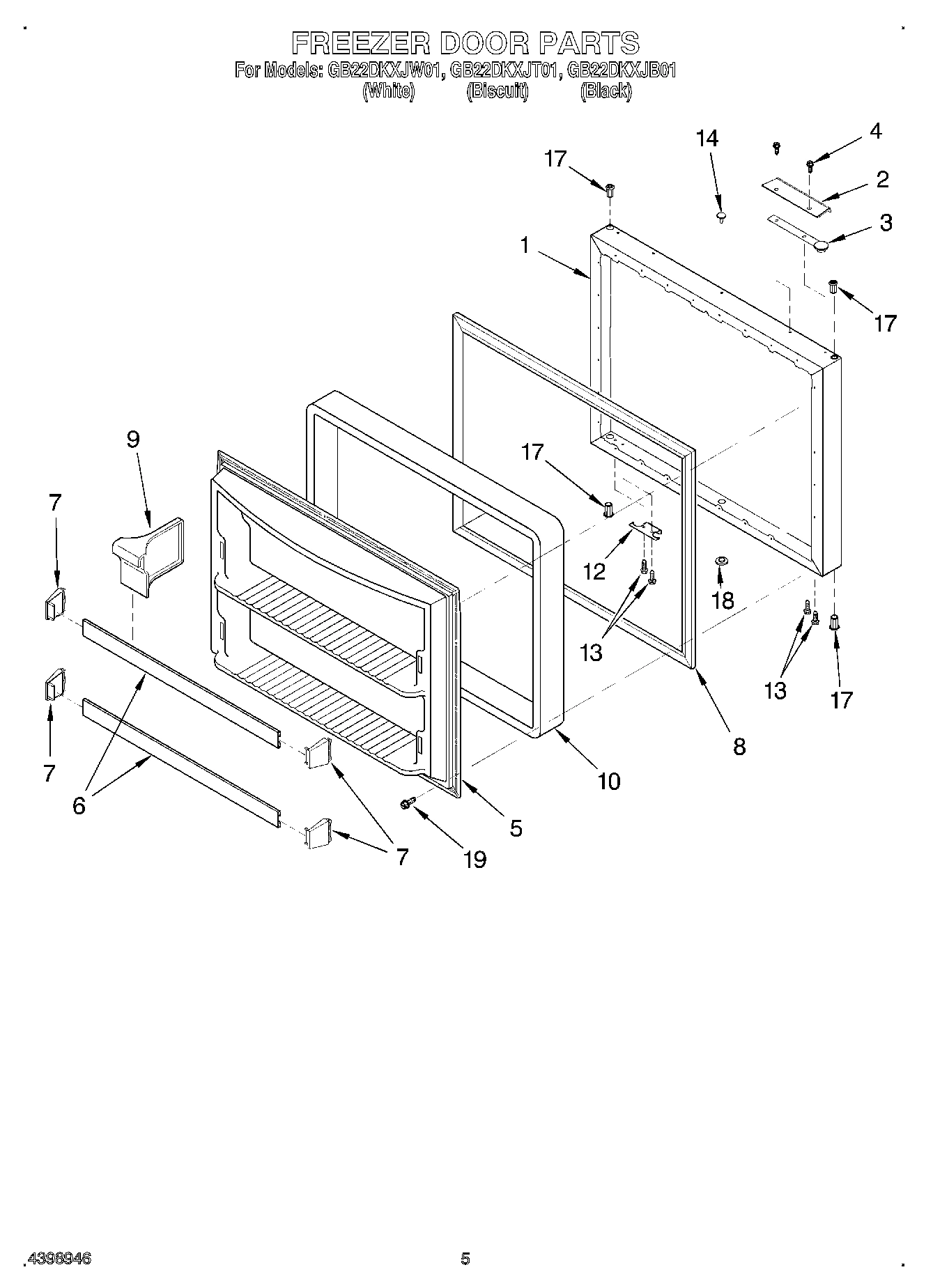 03 - FREEZER DOOR