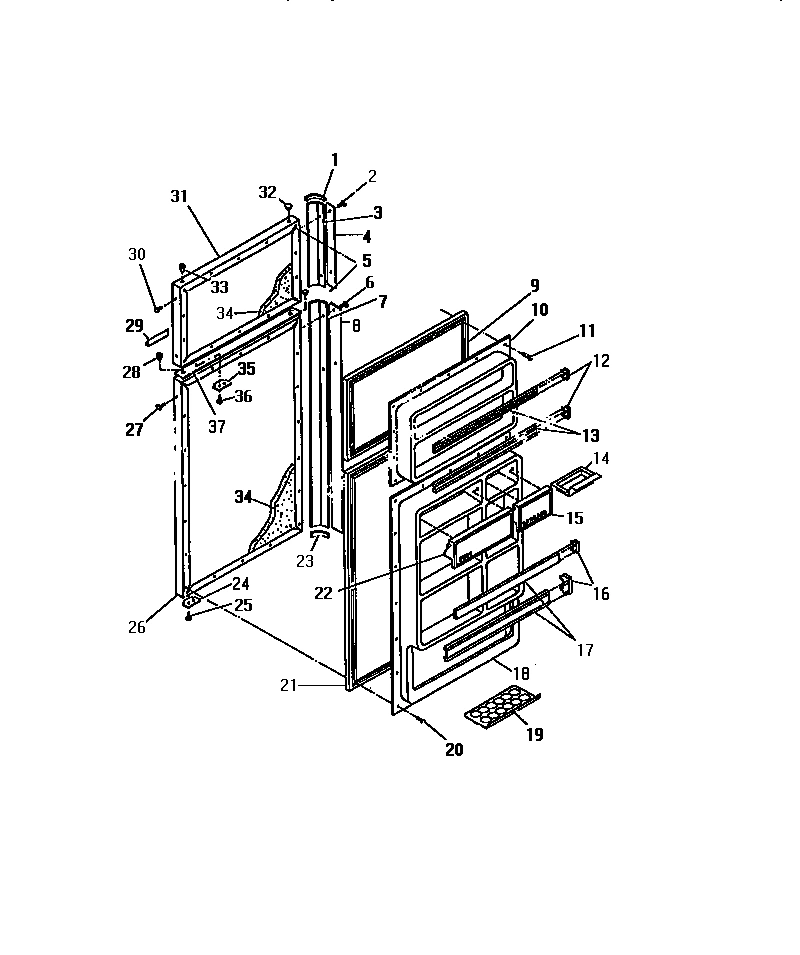 10 - FOOD AND FREEZER DOORS