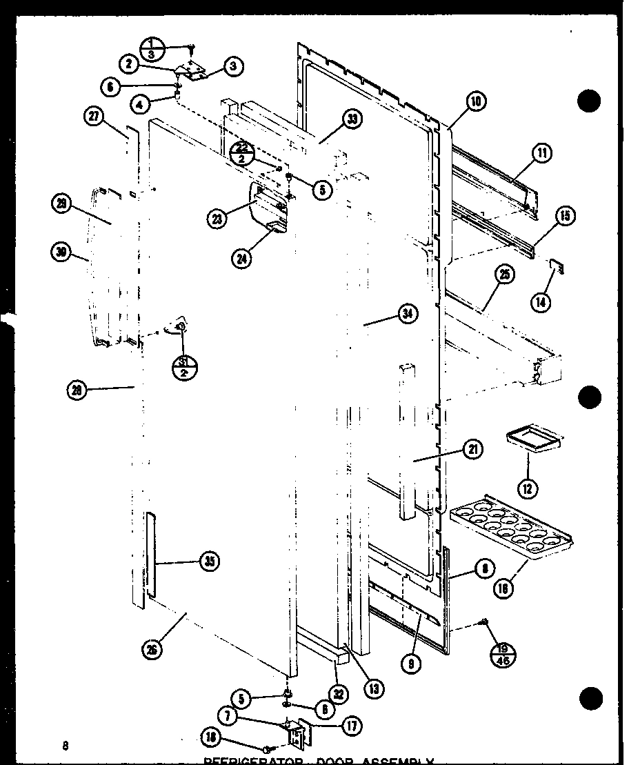 10 - REF DOOR ASSY