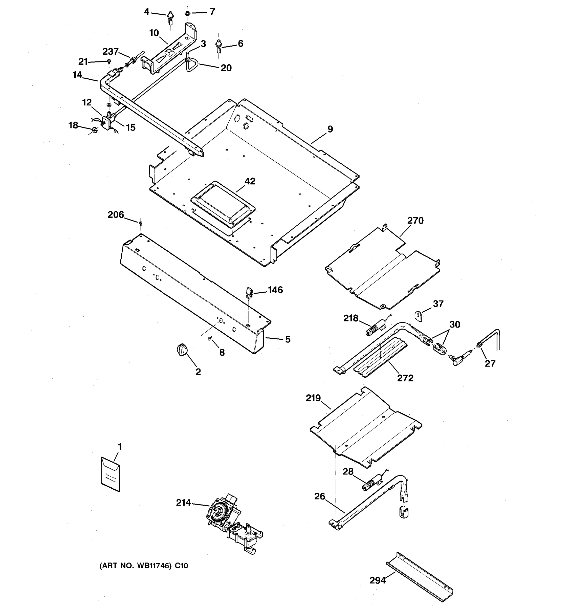 GAS & BURNER PARTS