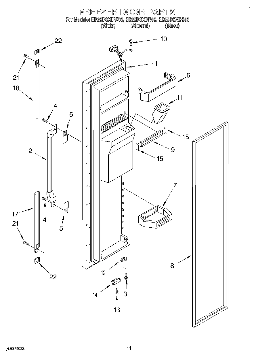 07 - FREEZER DOOR