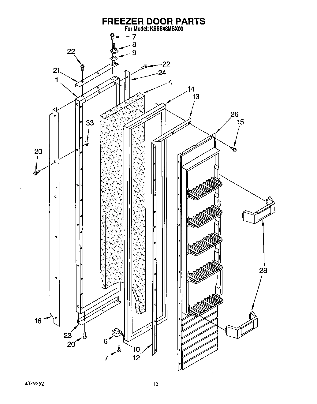 08 - FREEZER DOOR