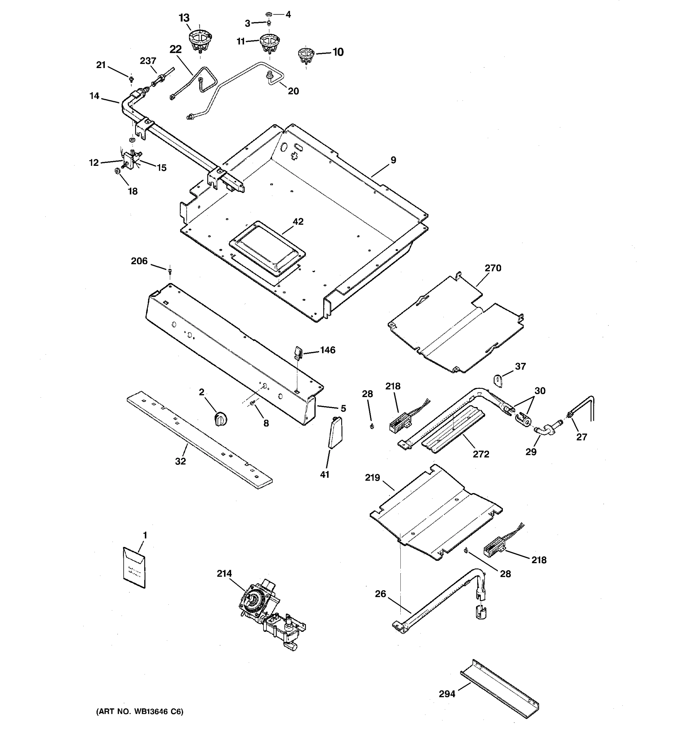 GAS & BURNER PARTS