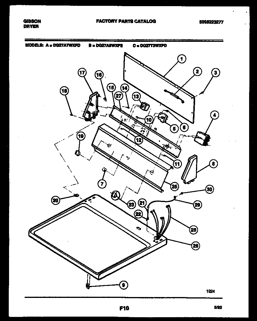 04 - CONSOLE AND CONTROL PARTS
