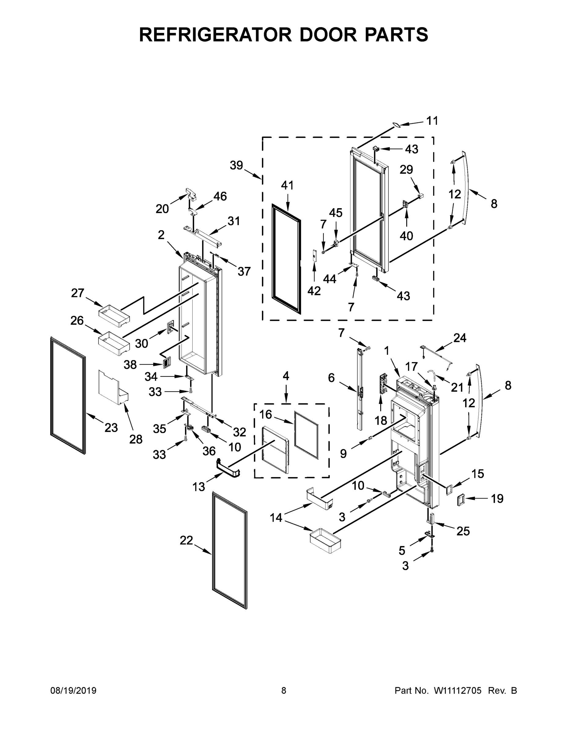 05 - REFRIGERATOR DOOR PARTS