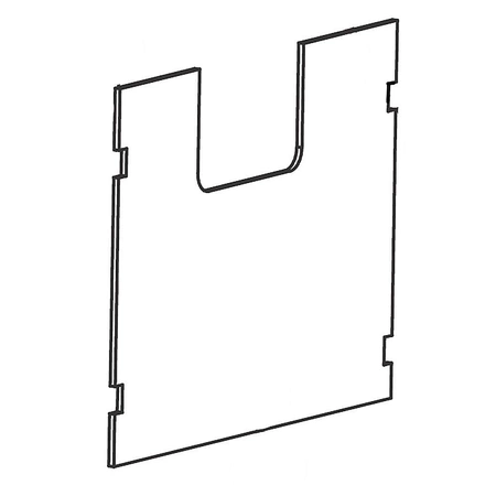 5304521540 Frigidaire Freezer Insulation