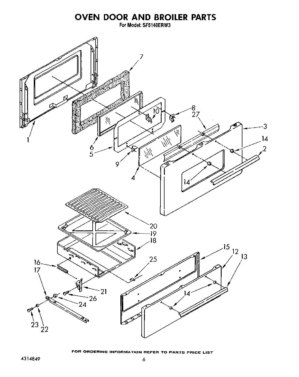 06 - OVEN DOOR AND BROILER