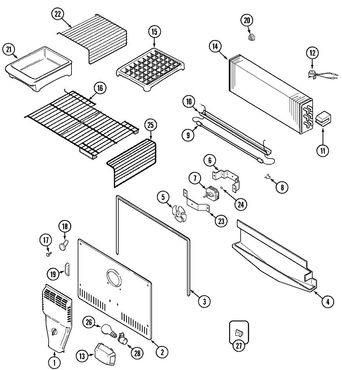 03 - FREEZER COMPARTMENT