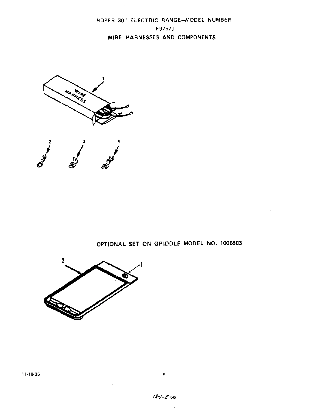 07 - WIRE HARNESS AND COMPONENTS , GRIDD