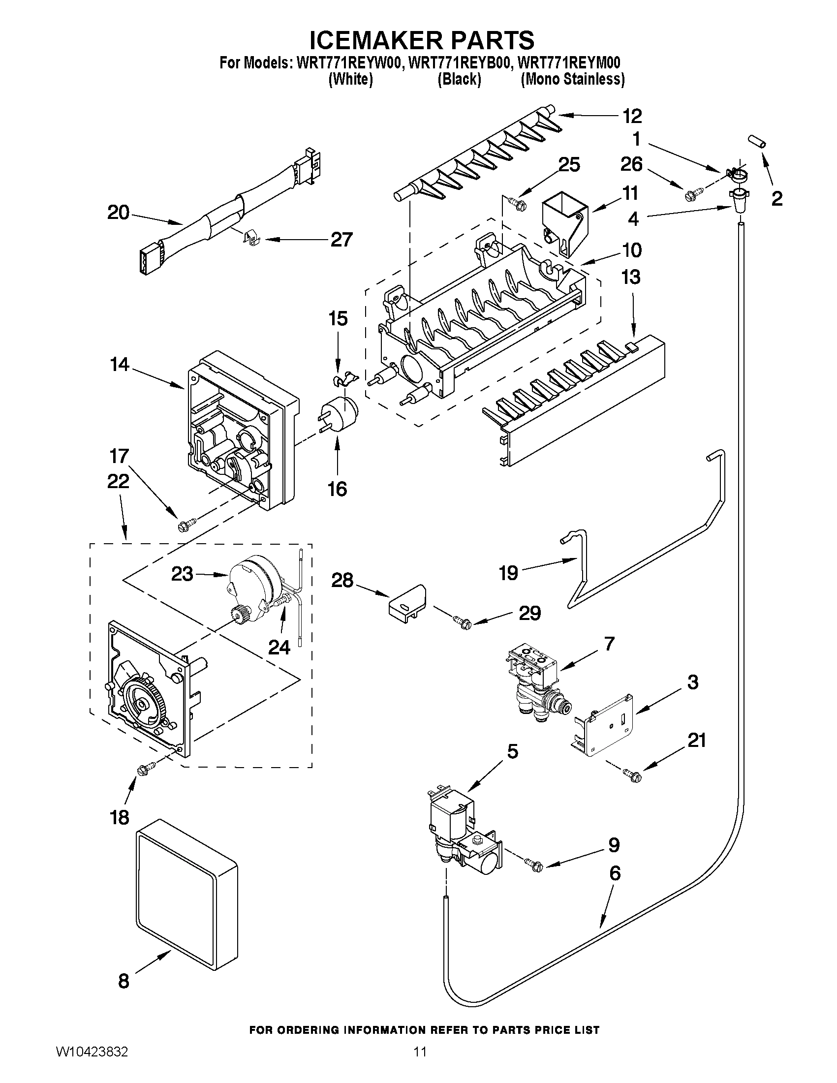 07 - ICEMAKER PARTS