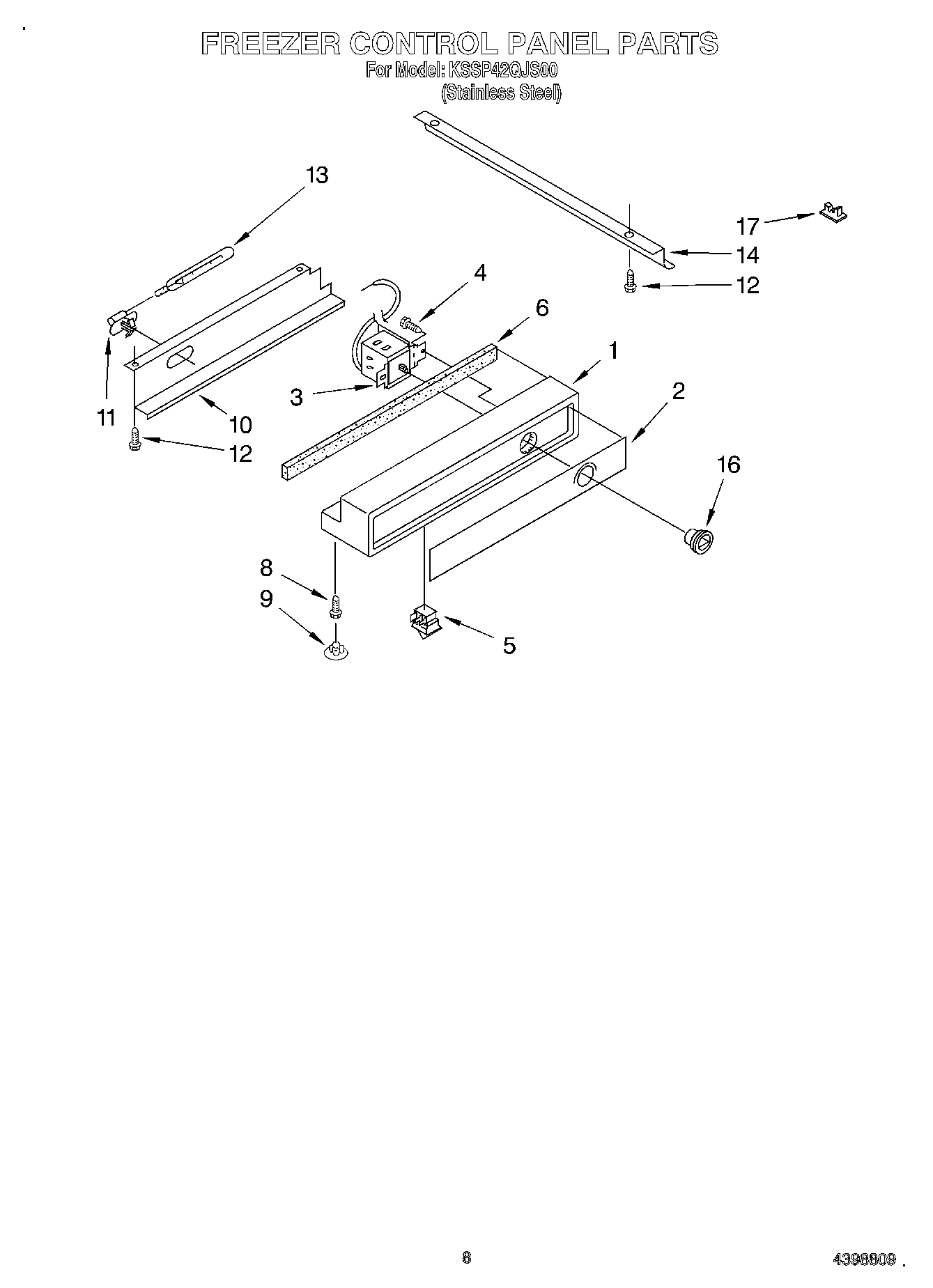 06 - FREEZER CONTROL PANEL