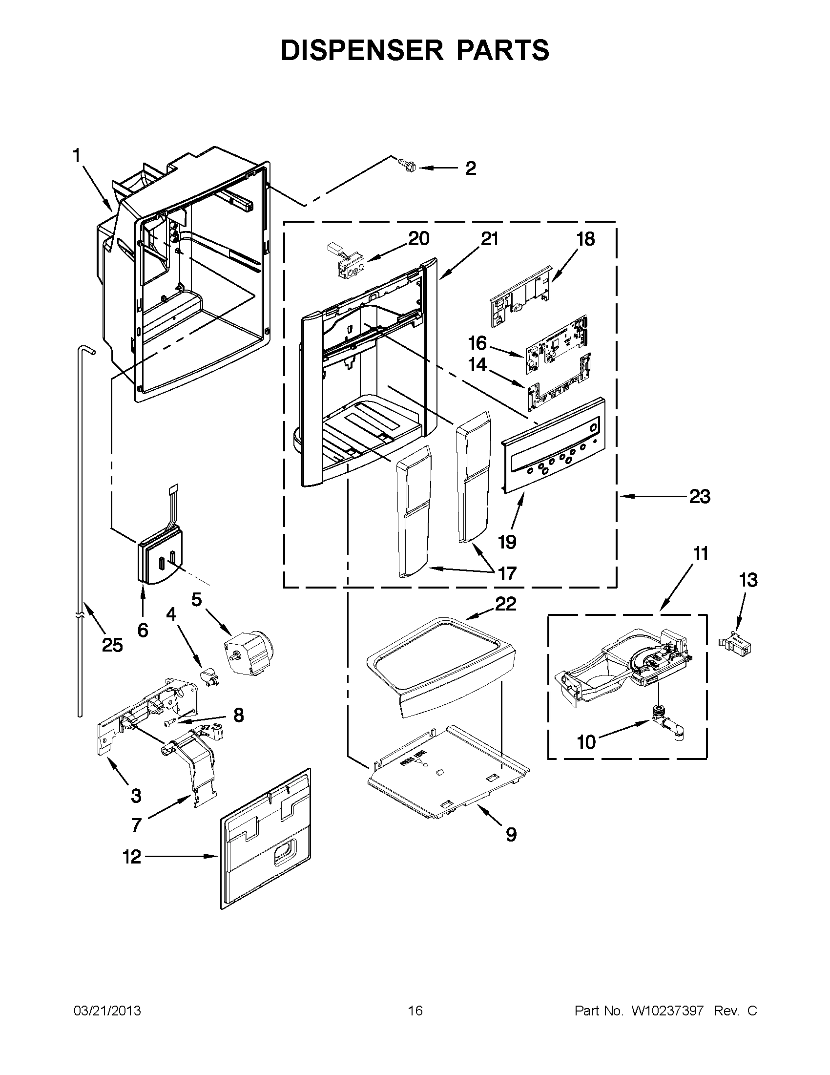 08 - DISPENSER PARTS