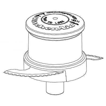 W10648617 Whirlpool Blade