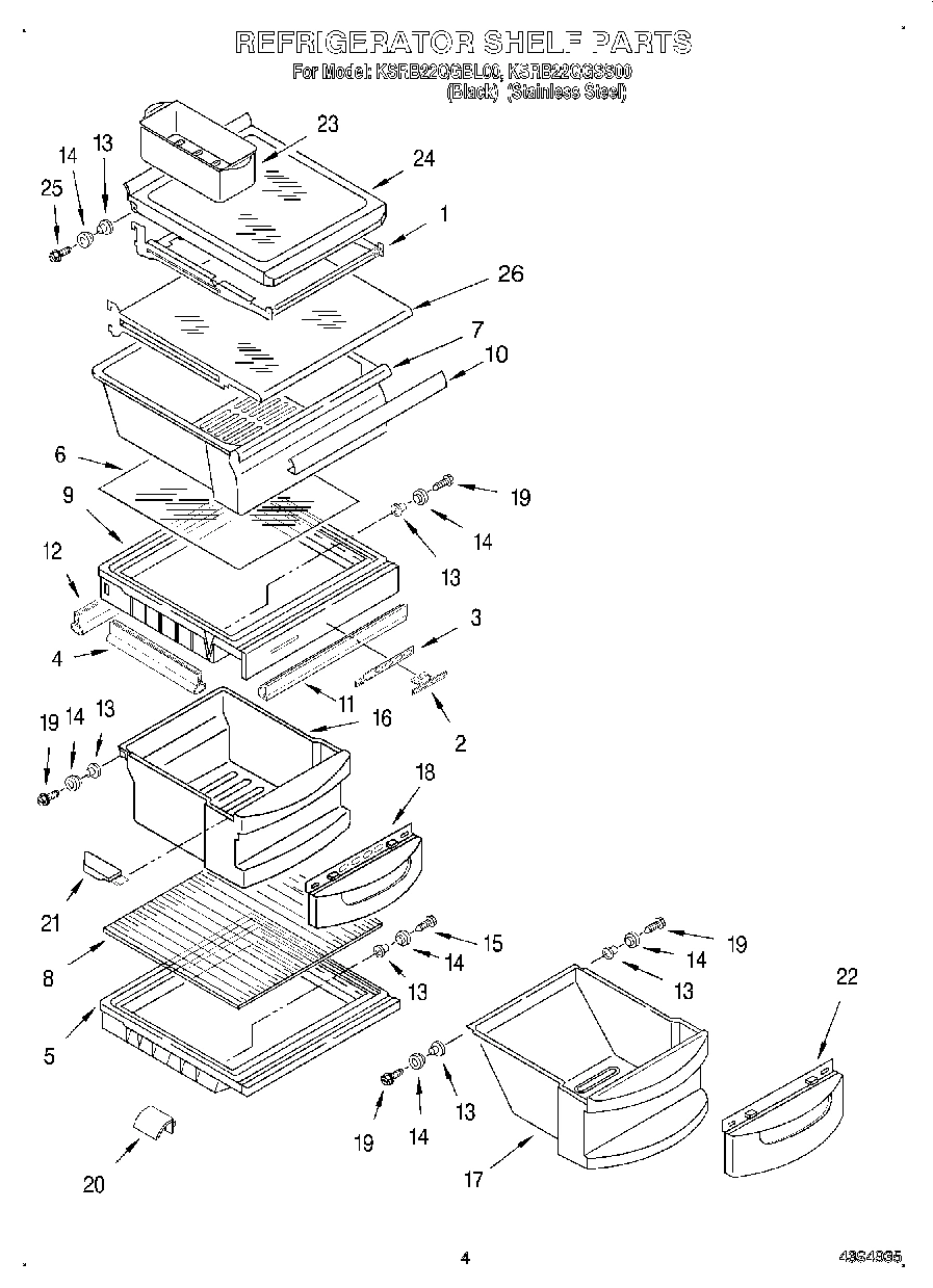 03 - REFRIGERATOR SHELF