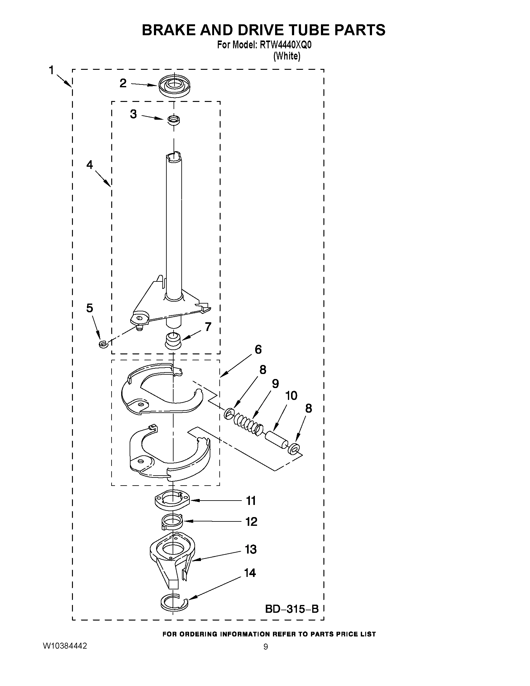 06 - BRAKE AND DRIVE TUBE PARTS