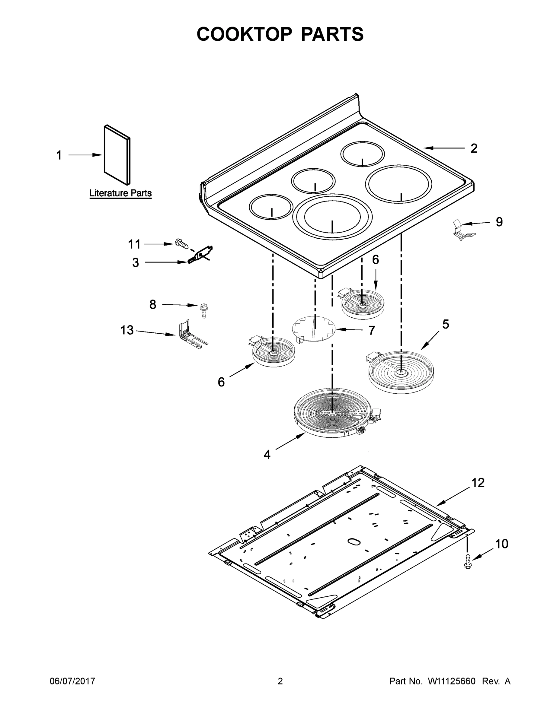 02 - COOKTOP PARTS