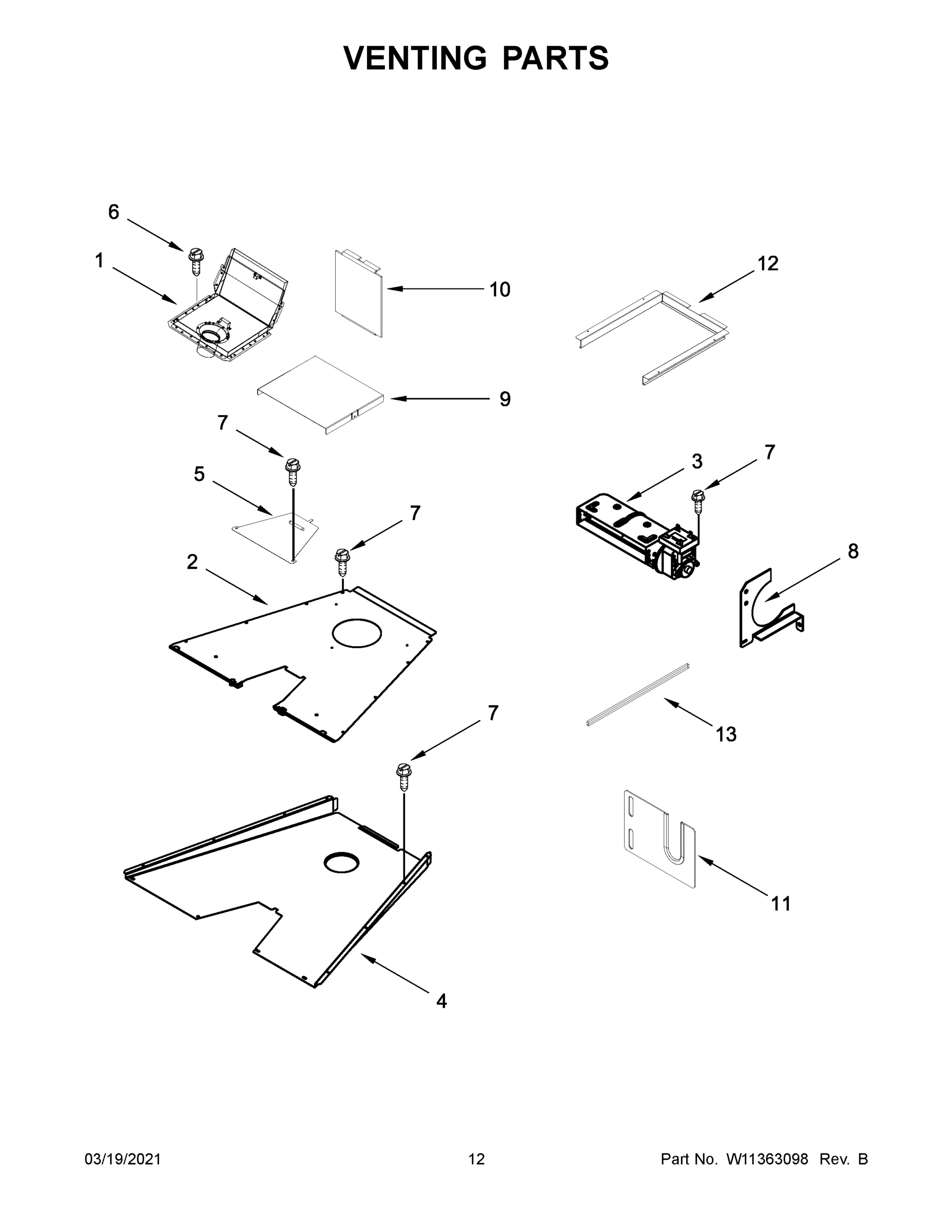 07 - VENTING PARTS