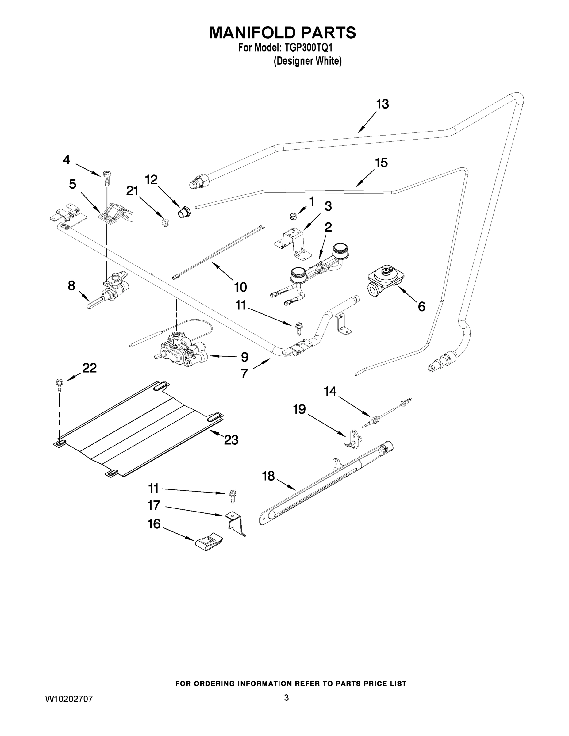 03 - MANIFOLD PARTS