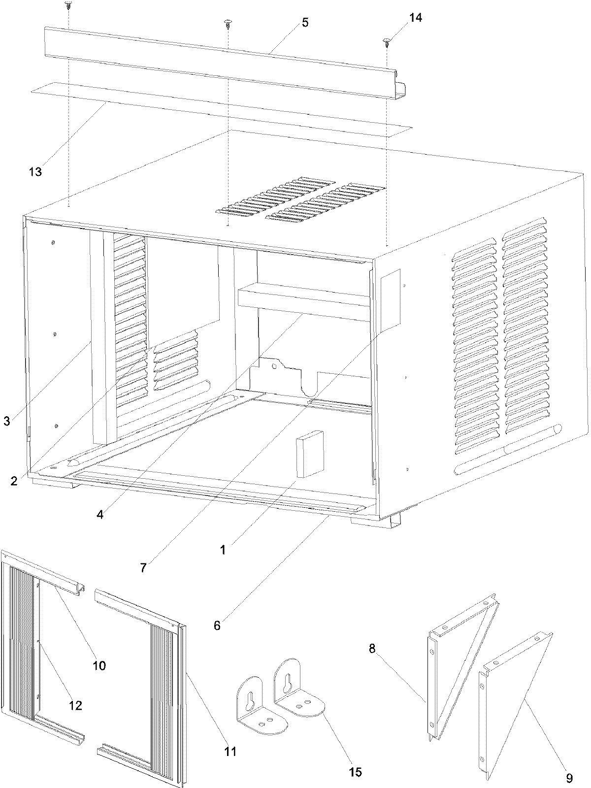 04 - OUTER CASE ASSEMBLY