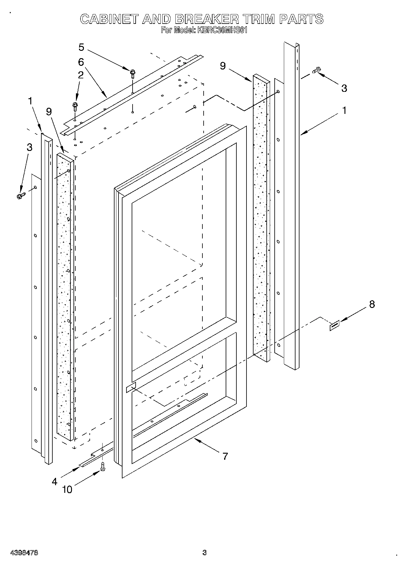 02 - CABINET & BREAKER TRIM