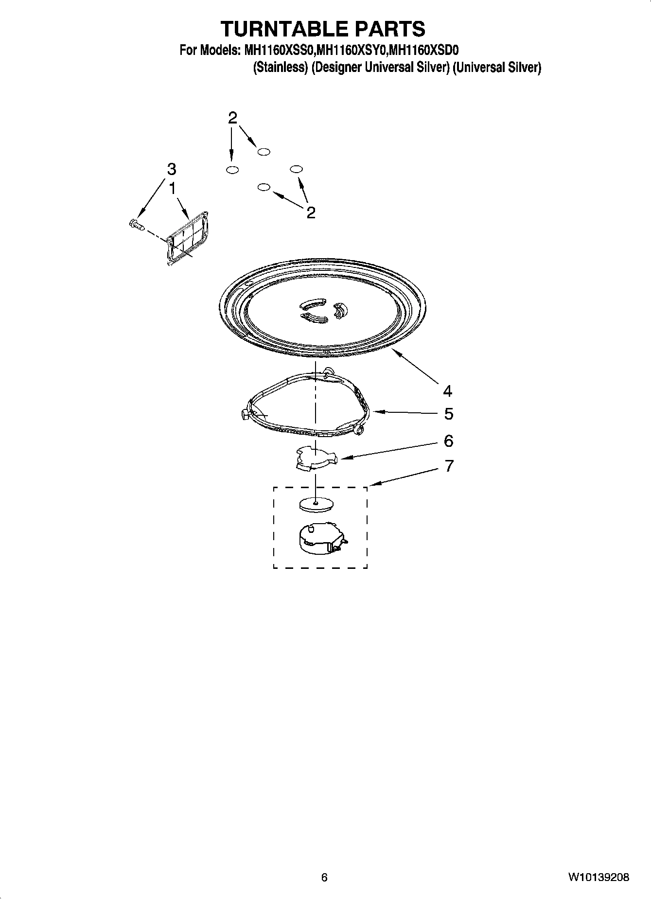 05 - TURNTABLE PARTS