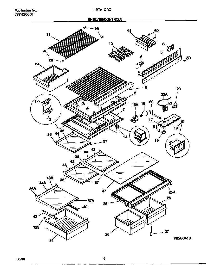 04 - SHELVES/CONTROLS