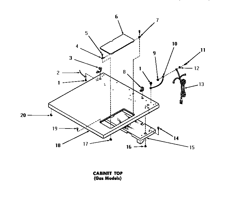 07 - CABINET TOP
