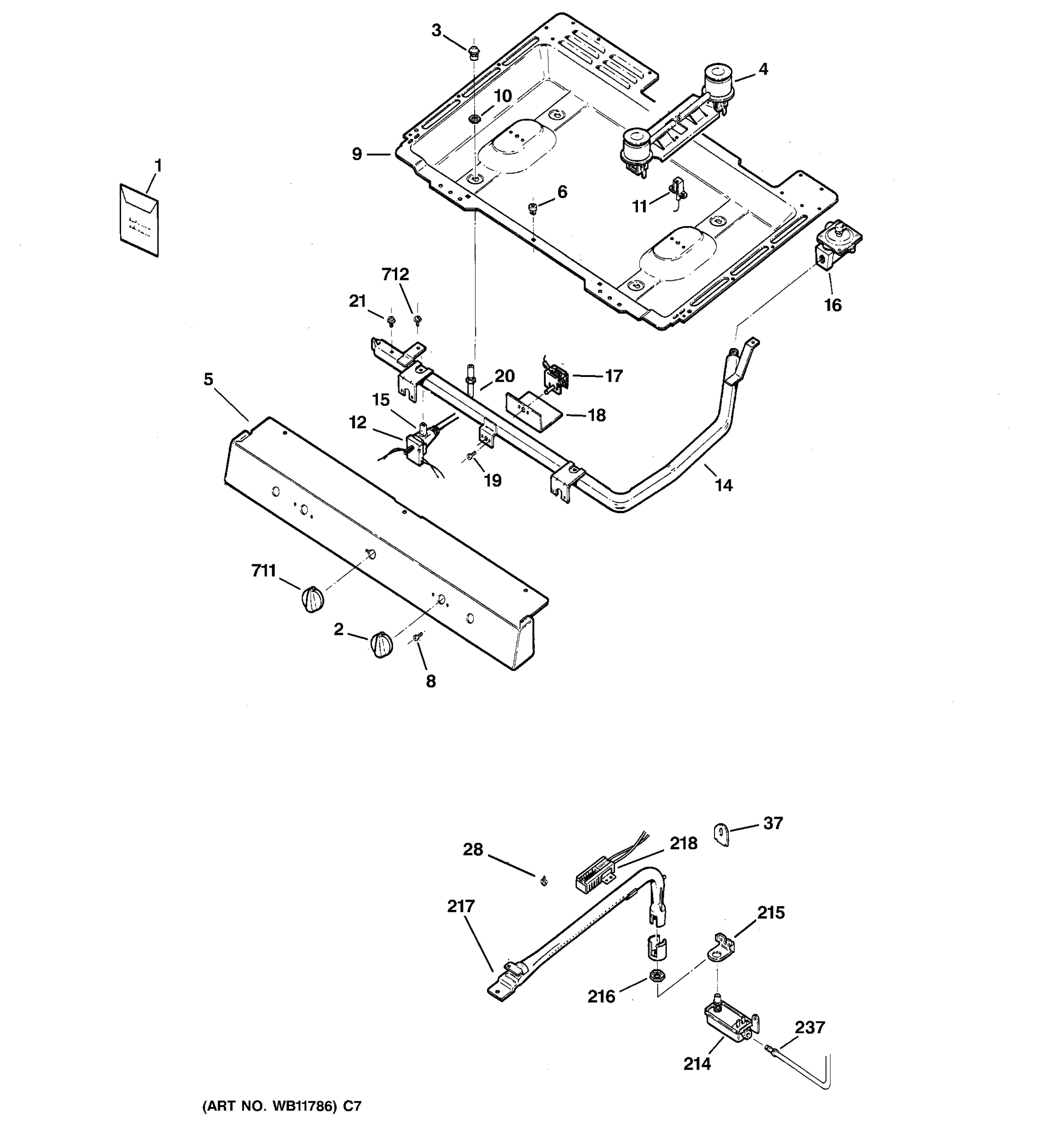 GAS & BURNER PARTS