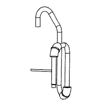 WJ53X21933 GE Inhalation Tube Subassembly