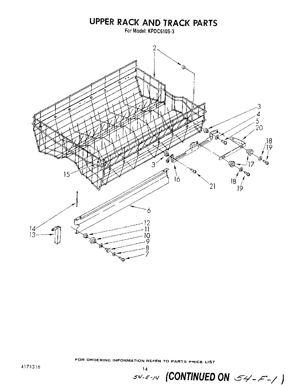 11 - UPPER RACK AND TRACK