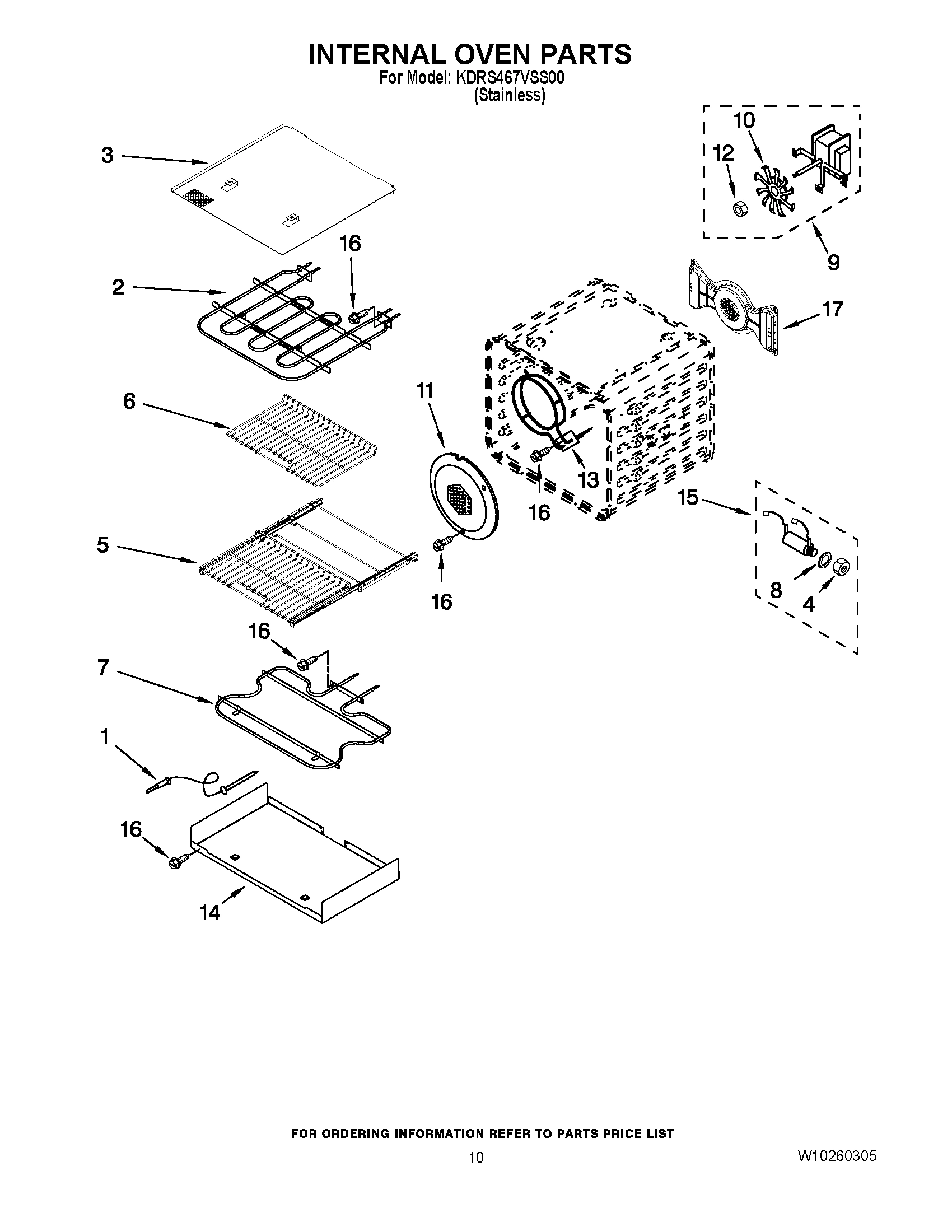 07 - INTERNAL OVEN PARTS